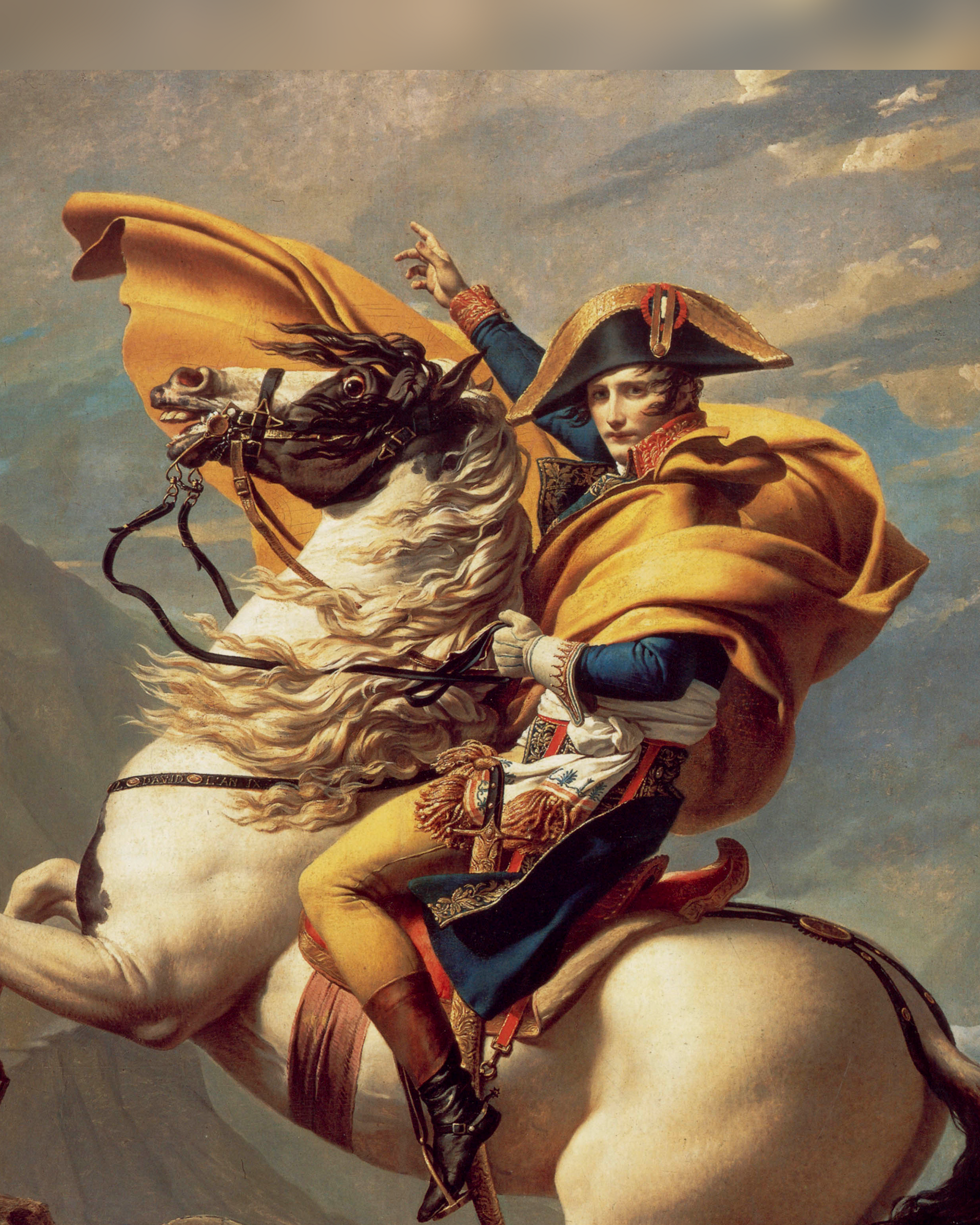 Original Painting by Jacques-Louis David
