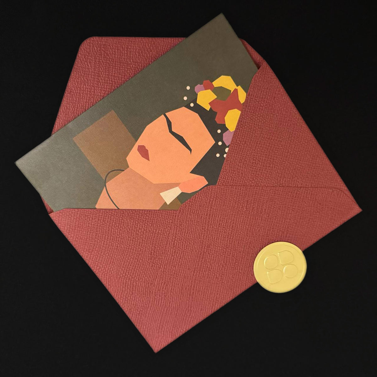 Greeting Card - Frida Kahlo