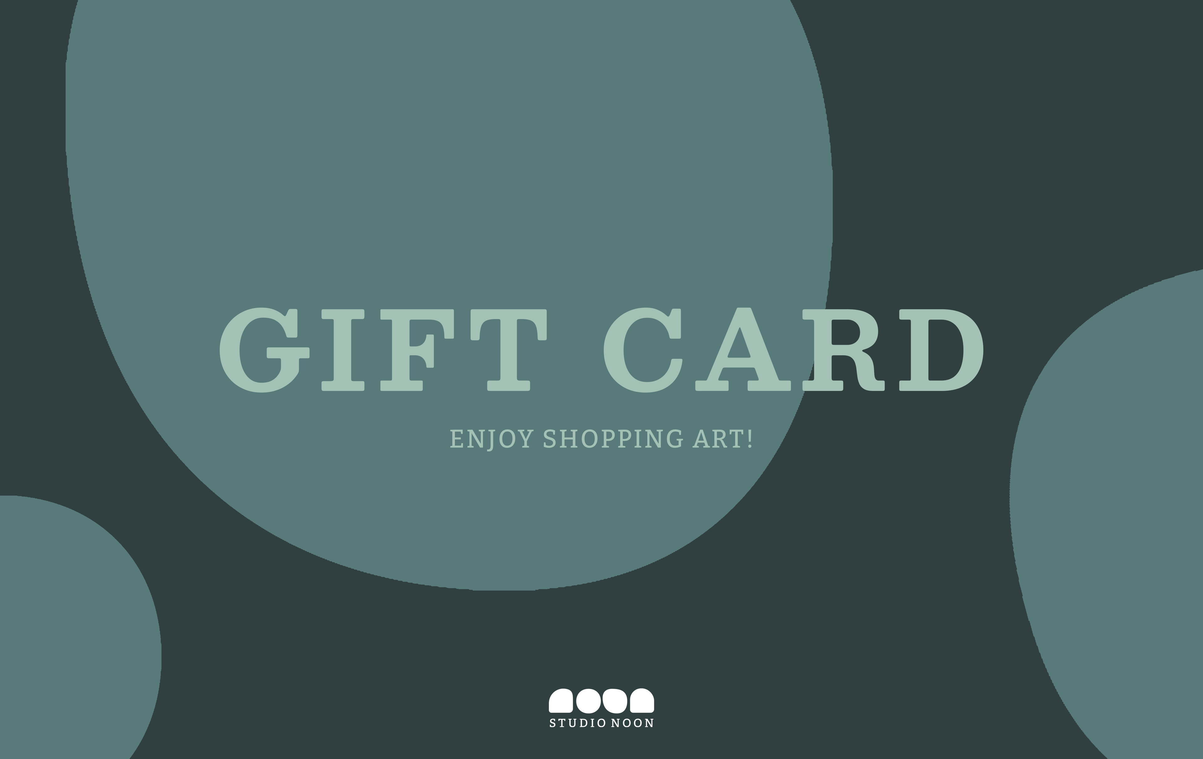 Studio Noon Gift Card [Digital]