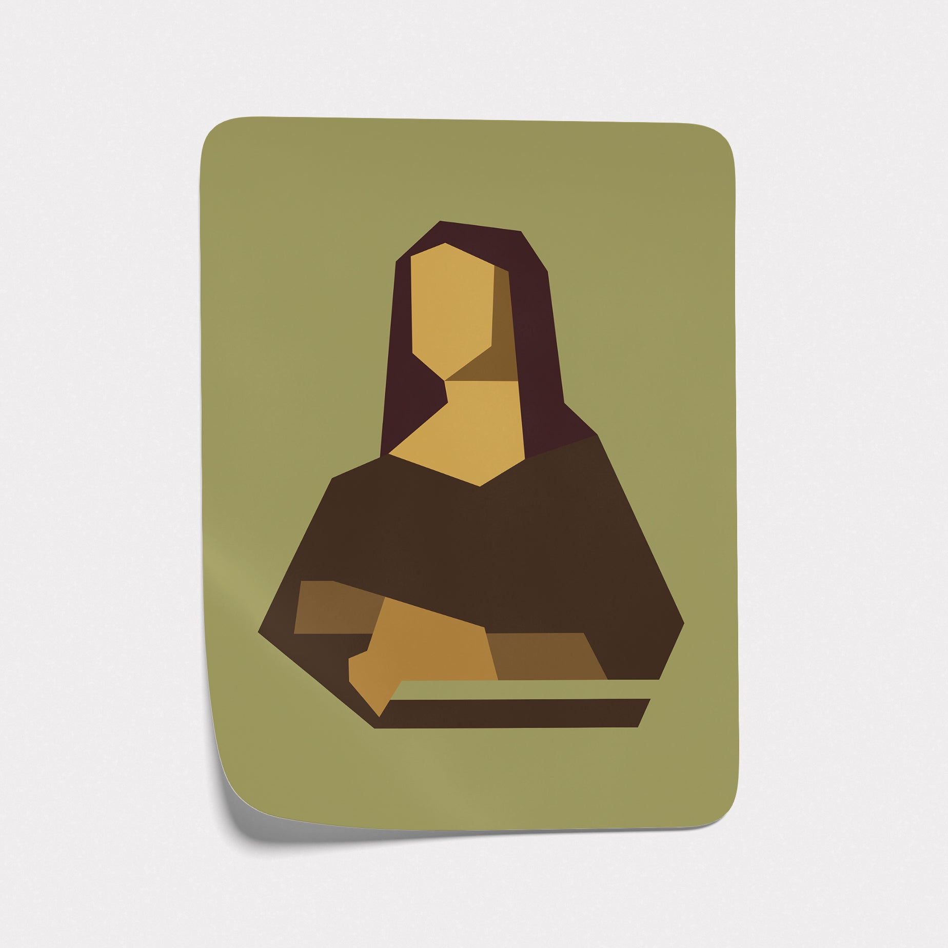 Vinyl Sticker - Mona Lisa