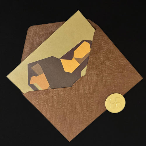 Greeting Card - Mona Lisa