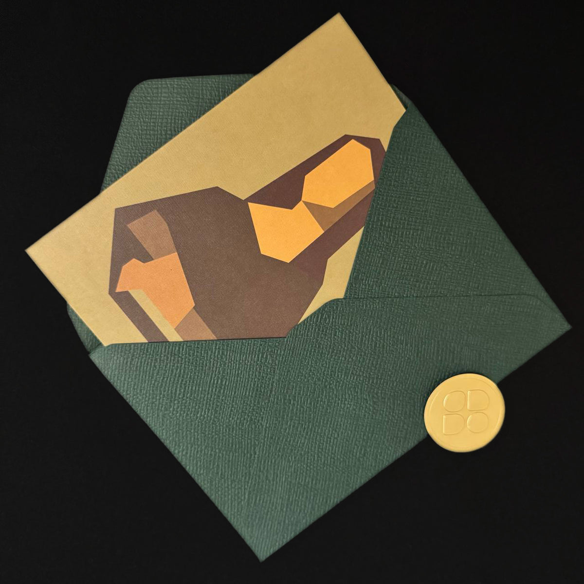 Greeting Card - Mona Lisa