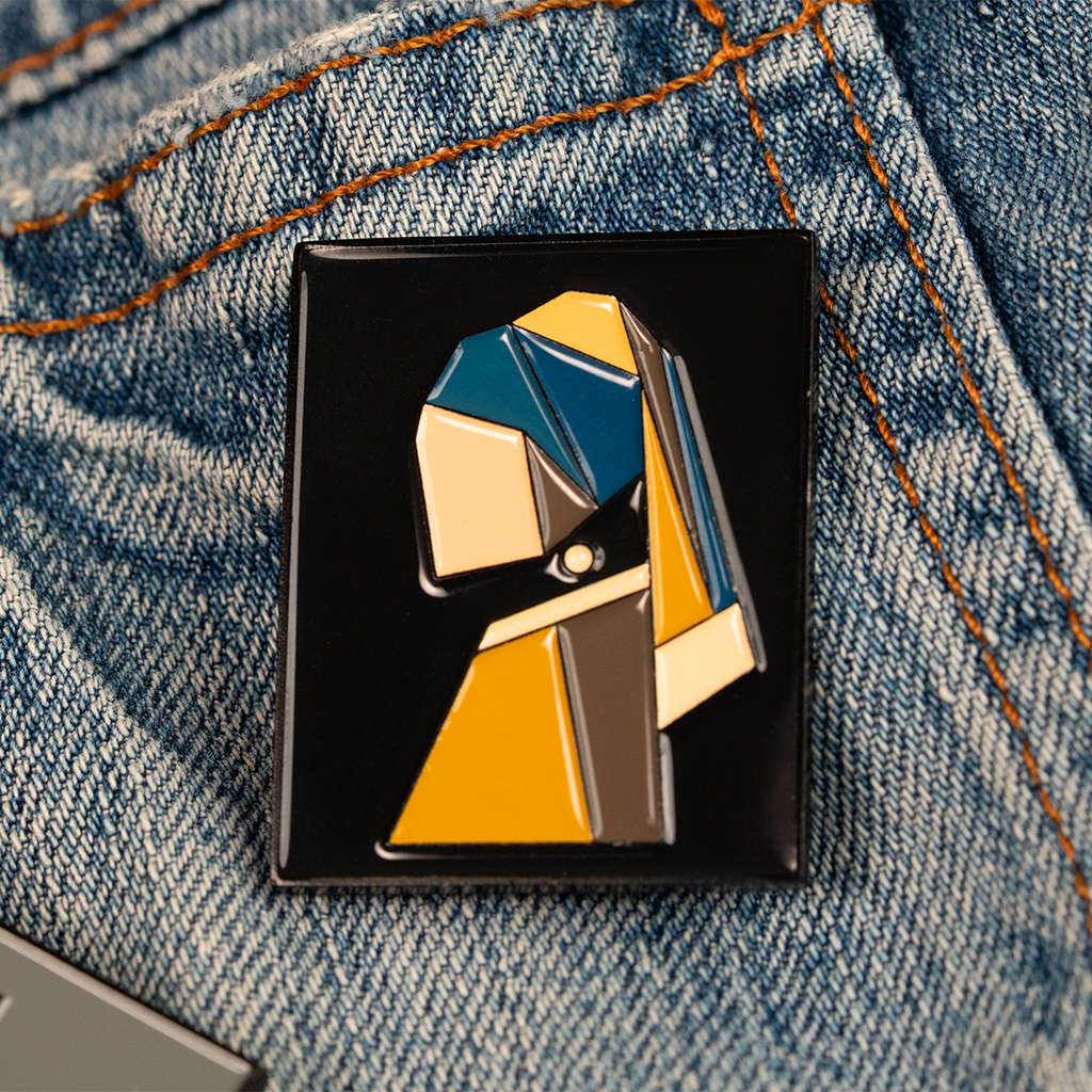 Enamel Pin - Girl with a Pearl Earring