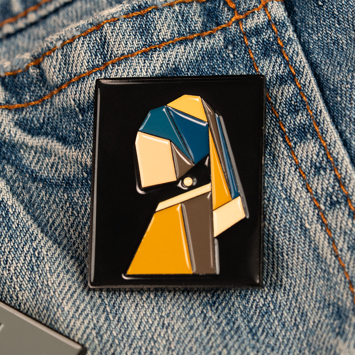 Enamel Pin - Girl with a Pearl Earring