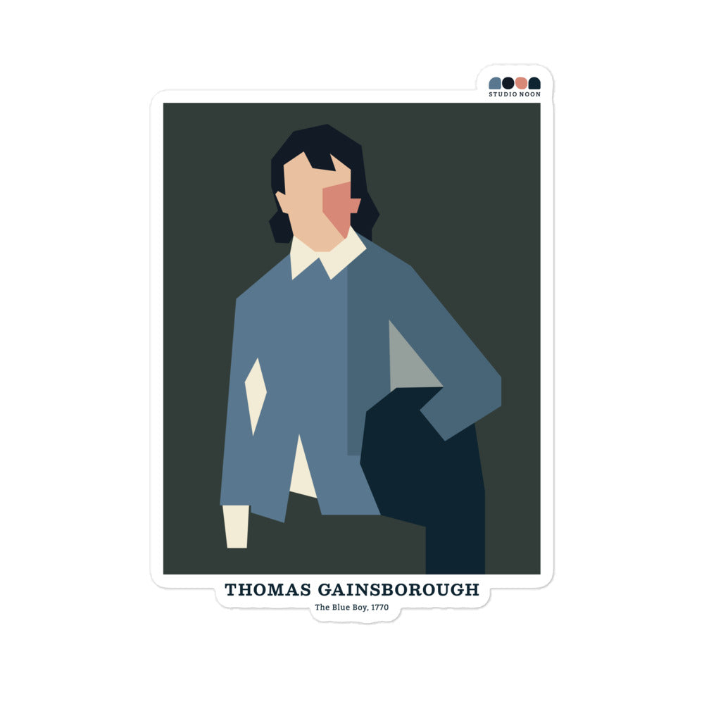 Vinyl Sticker - The Blue Boy