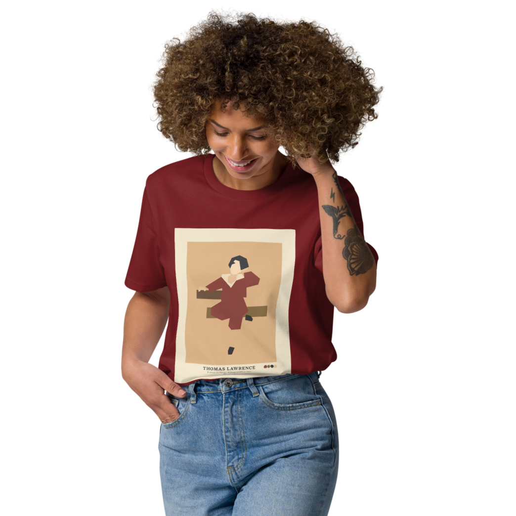 Organic Unisex T-shirt - The Red Boy (Portrait of Charles William Lambton)