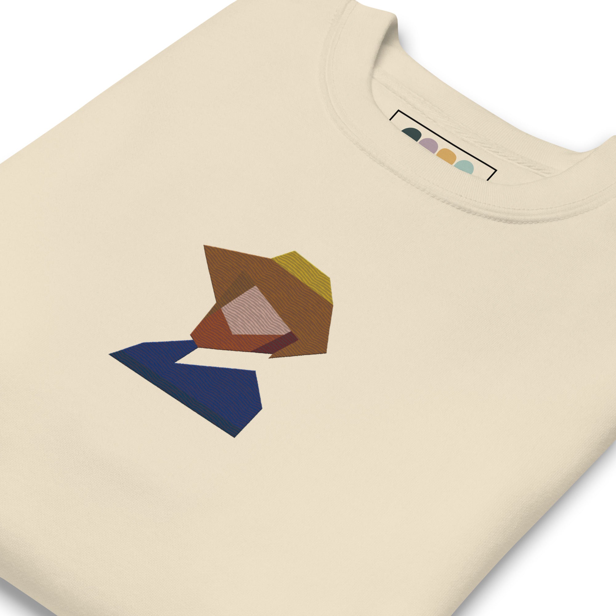 Unisex Premium Sweatshirt - Vincent van Gogh's Self Portrait with Straw Hat