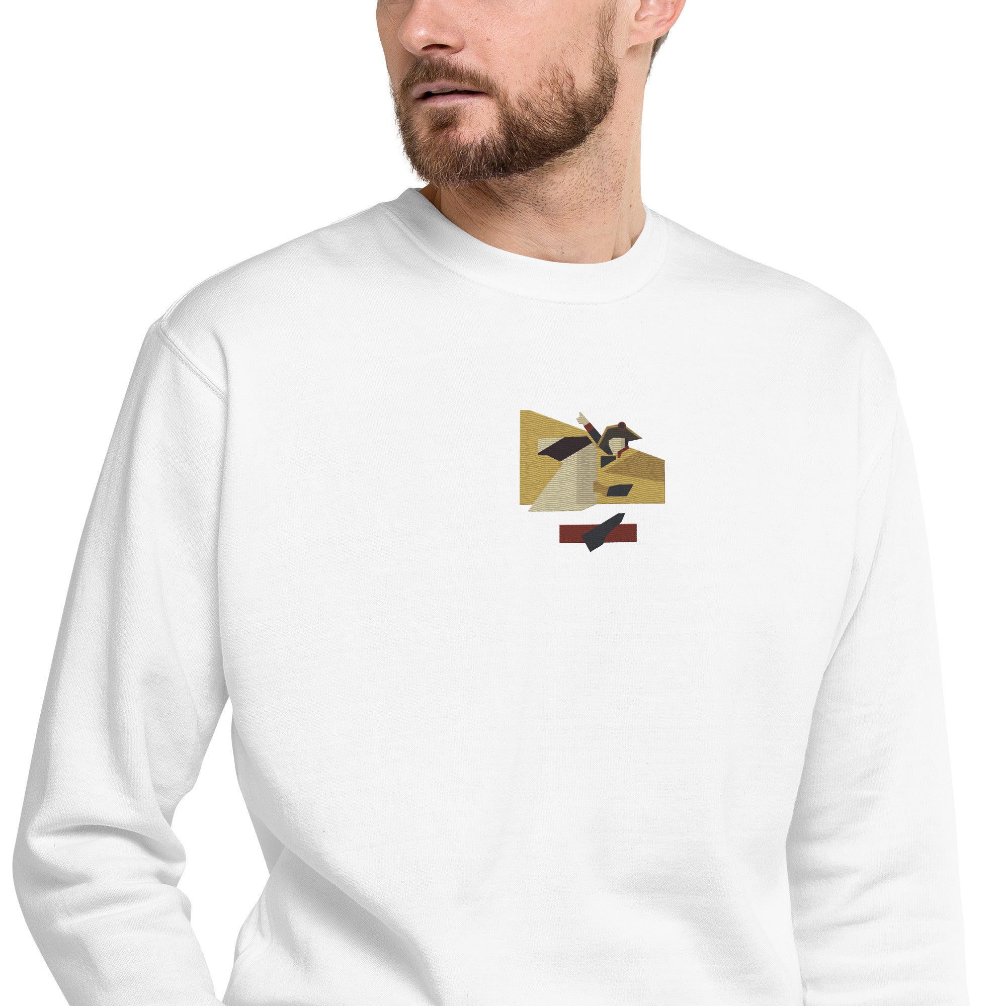 Unisex Premium Sweatshirt - Napoleon Crossing the Alps